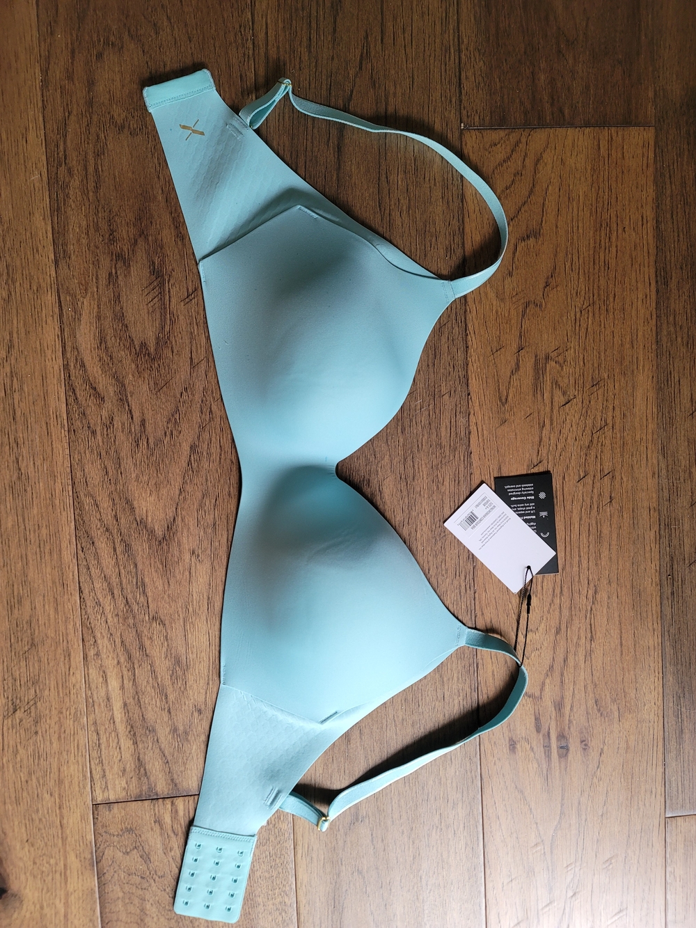 knix Light Aqua Seamless T-Shirt Bra